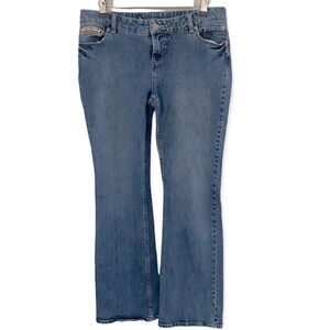 Harley Davidson Low Rise Flare Jeans